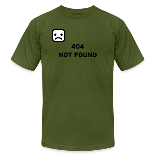 404 Not found T-Shirt - olive