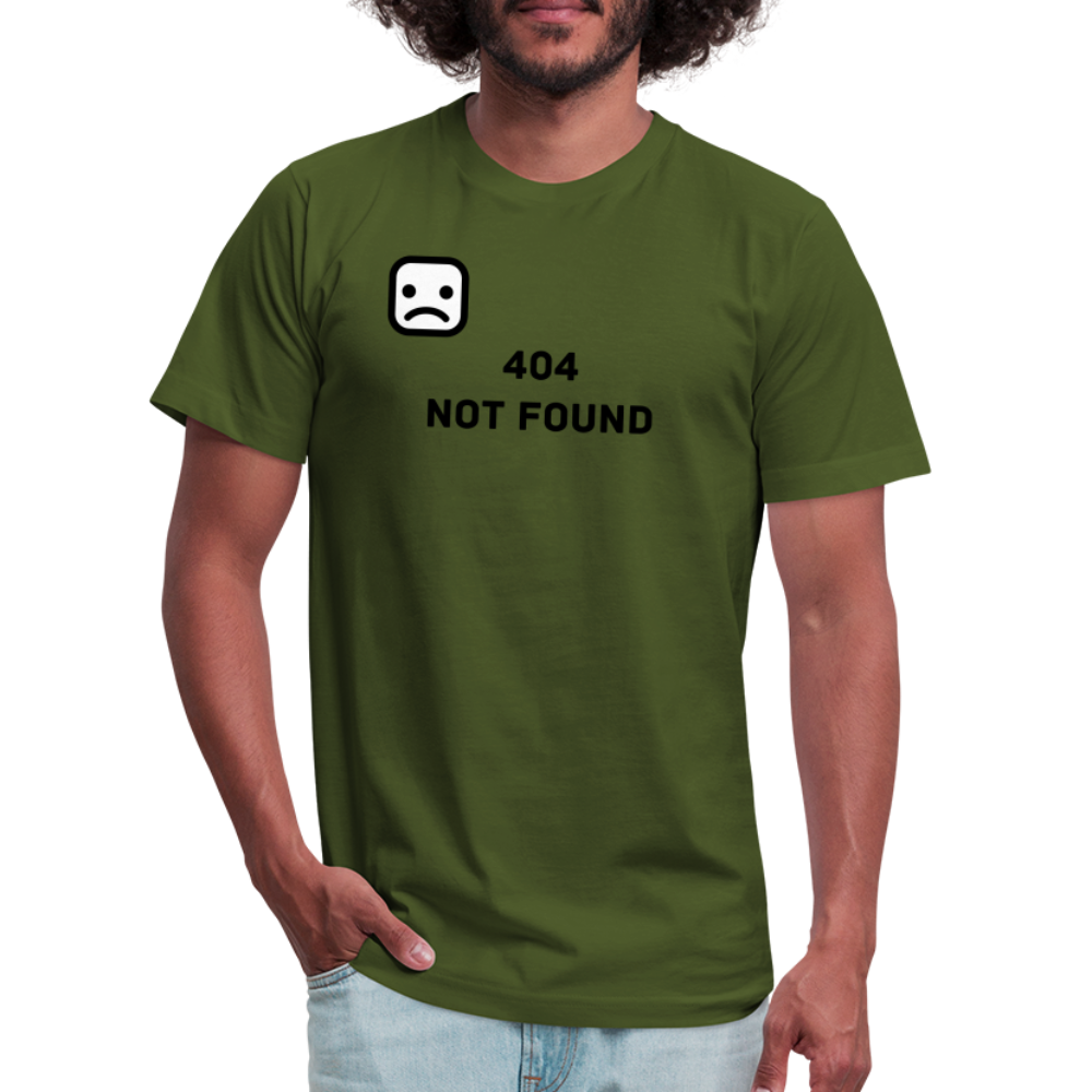 404 Not found T-Shirt - olive