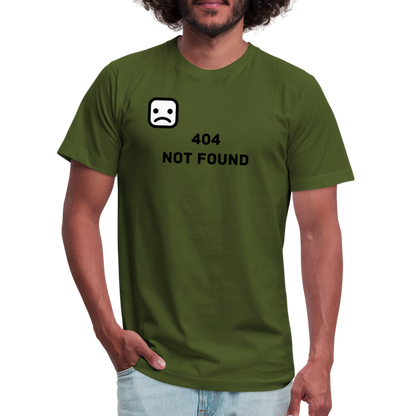 404 Not found T-Shirt - olive