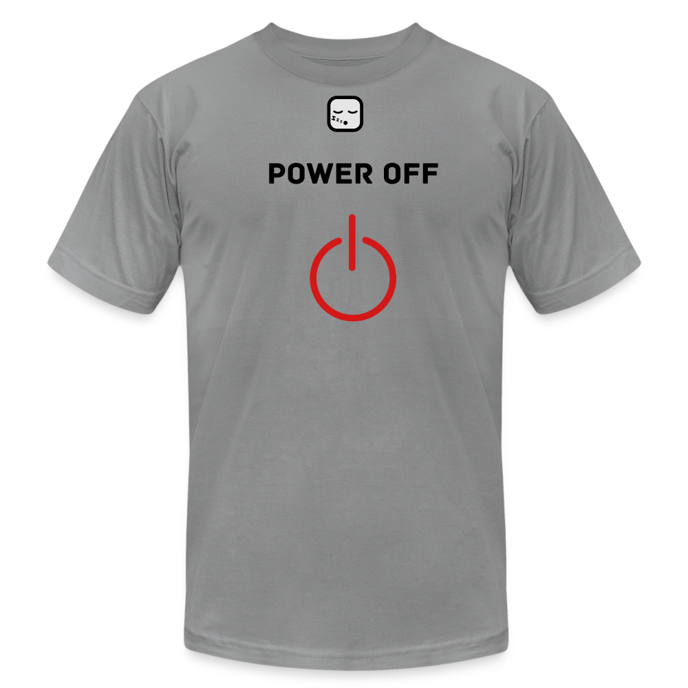 Power Off T-Shirt - slate