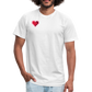 The Pixel Heart T-Shirt - white