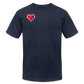 The Pixel Heart T-Shirt - navy