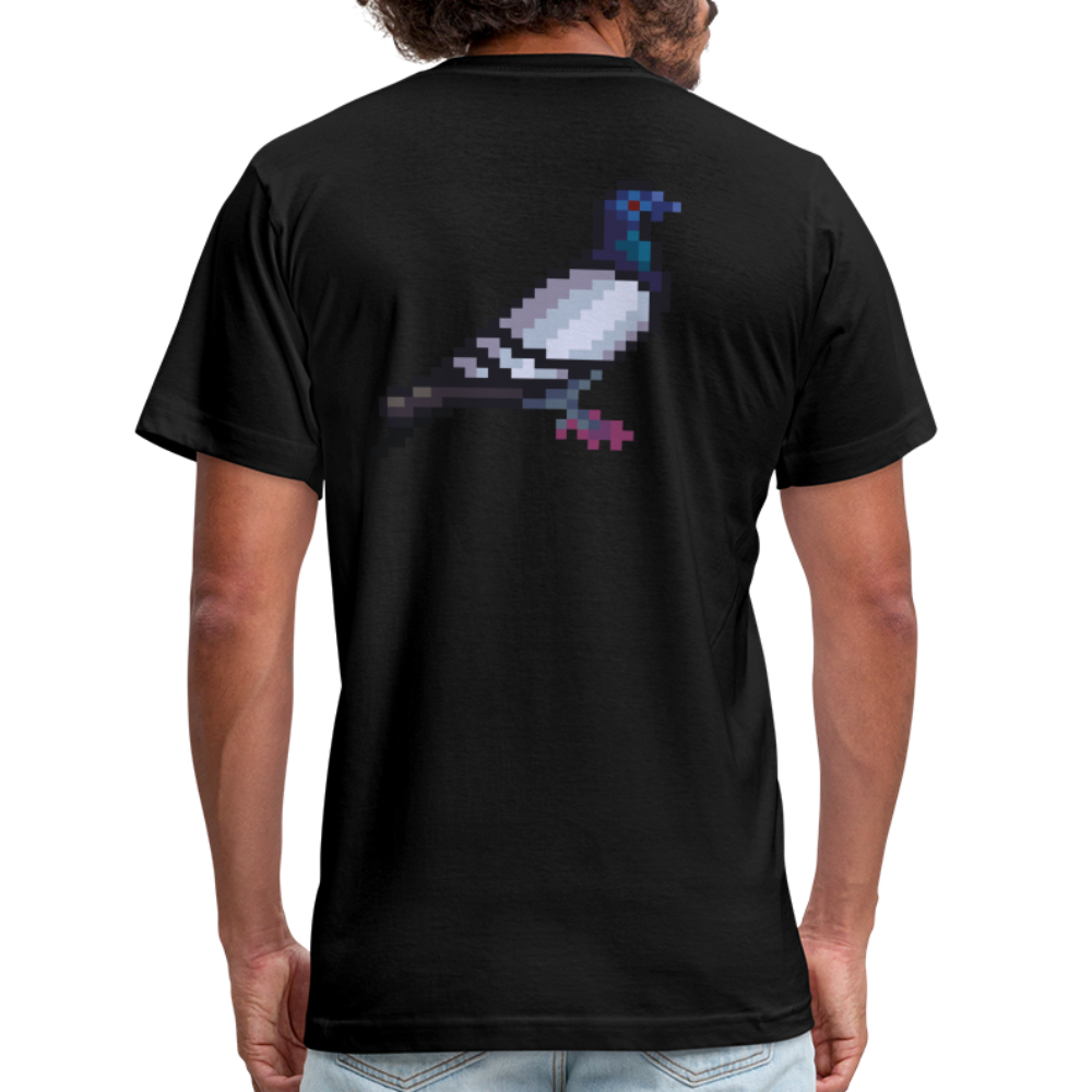 Pixel Bird T-Shirt - black