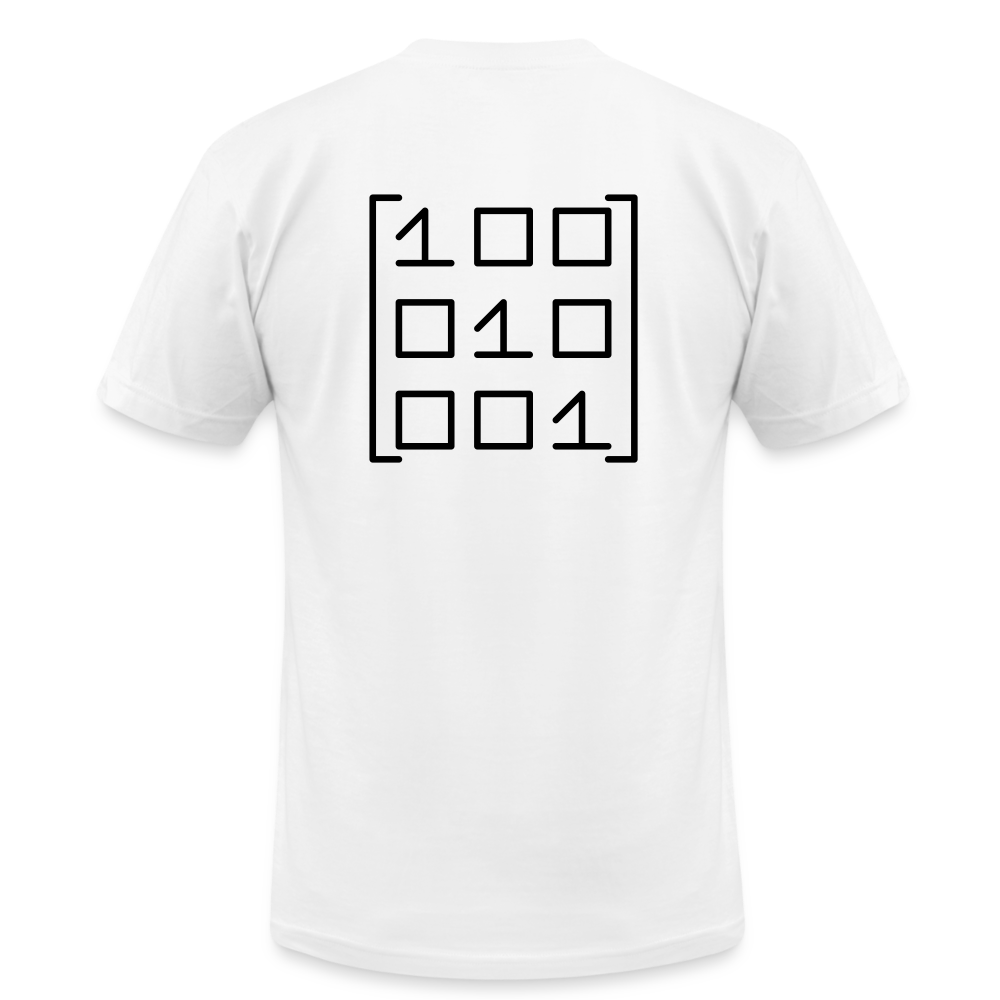 The White Binary T-Shirt - white