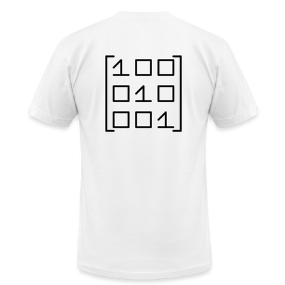 The White Binary T-Shirt - white