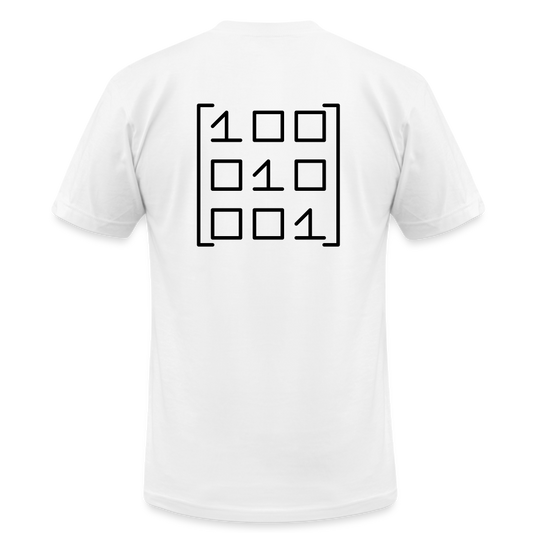 The White Binary T-Shirt - white