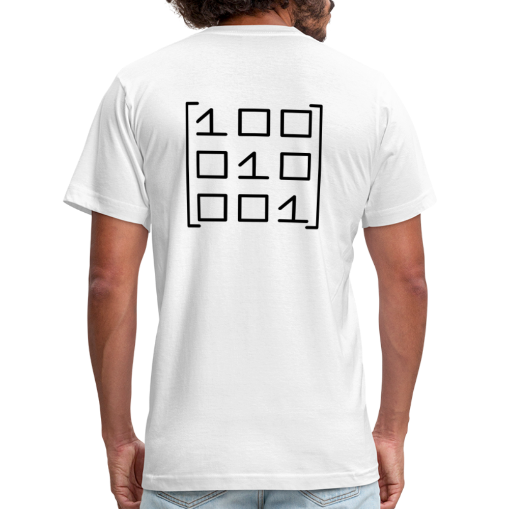 The White Binary T-Shirt - white