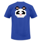 Pixel Panda T-Shirt - royal blue