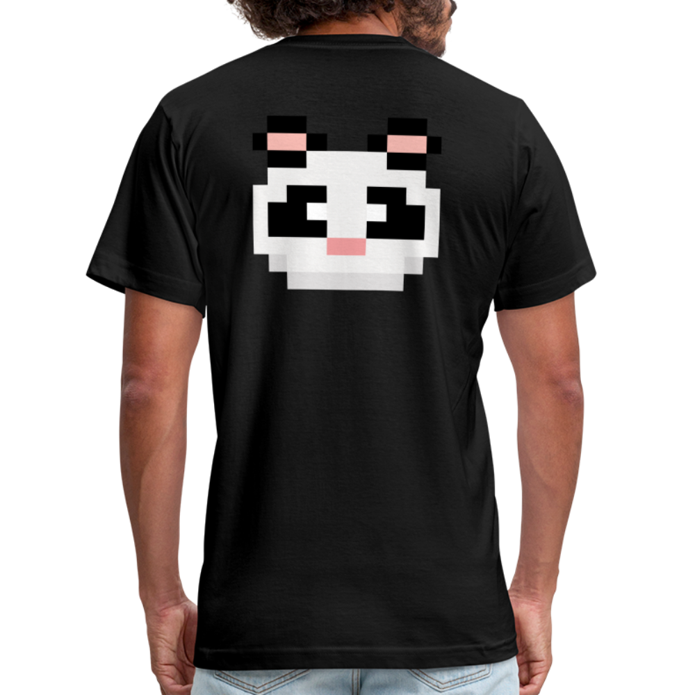 Pixel Panda T-Shirt - black