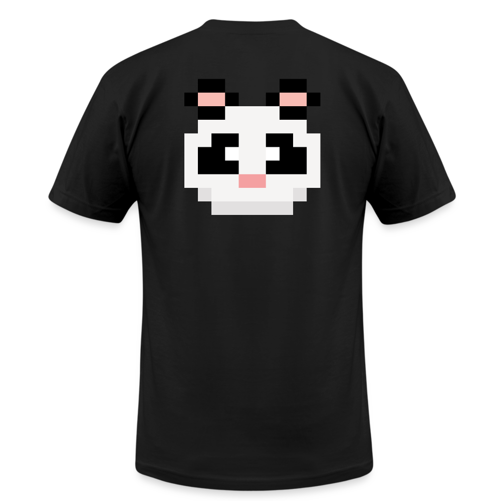 Pixel Panda T-Shirt - black