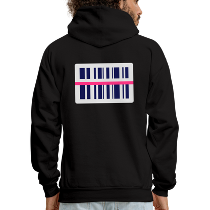 Barcode Hoodie - black