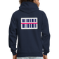 Barcode Hoodie - navy