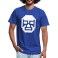 Digital Mask T-Shirt - royal blue