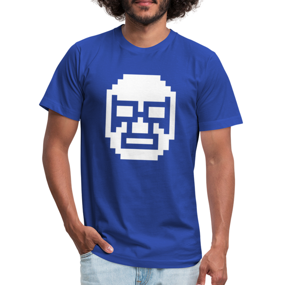 Digital Mask T-Shirt - royal blue