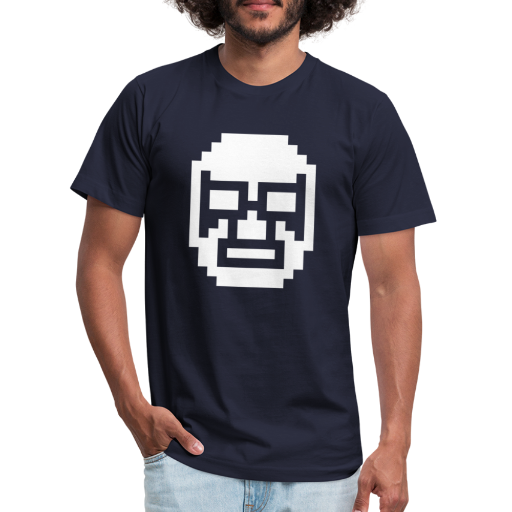 Digital Mask T-Shirt - navy