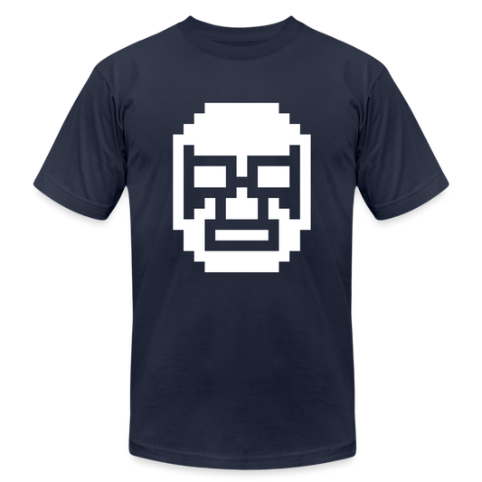 Digital Mask T-Shirt - navy