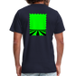 Graphical Nature T-Shirt - navy