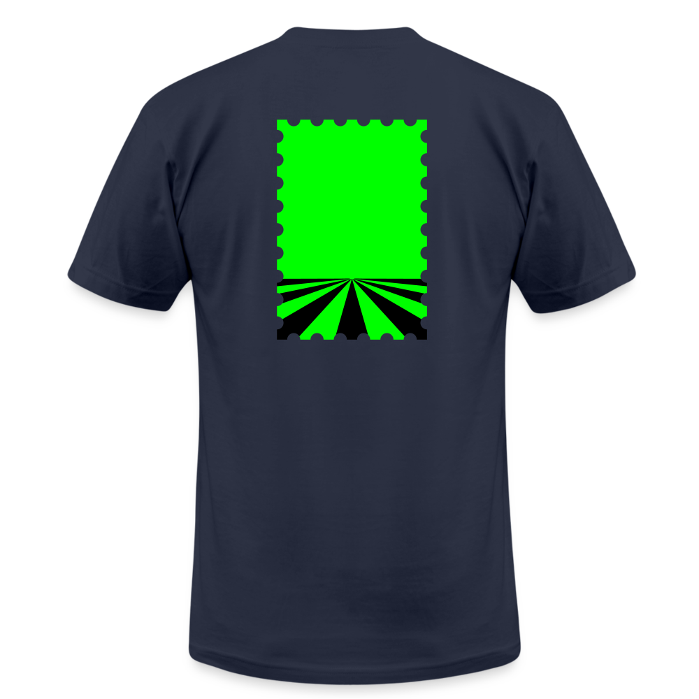 Graphical Nature T-Shirt - navy