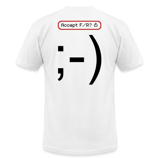 Friend Request T-Shirt - white