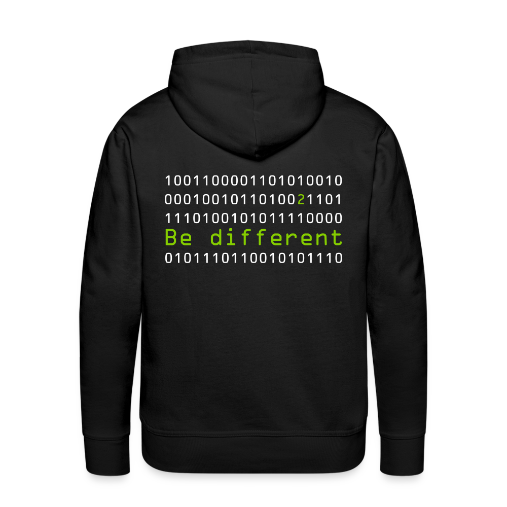 Be Different Hoodie - black