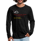 Connection Error - Men's Long Sleeve T-Shirt - charcoal grey