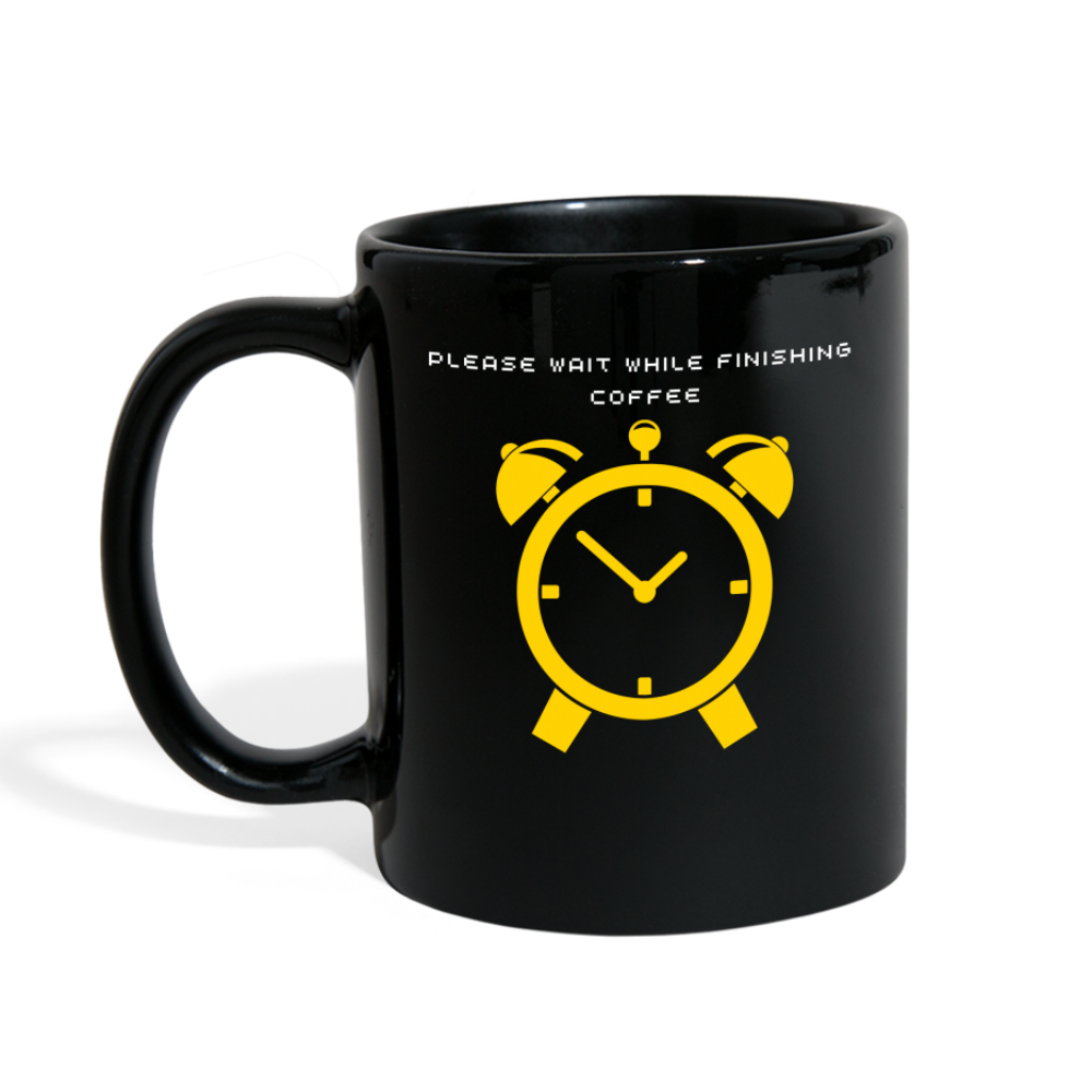 Please Wait Mug - black