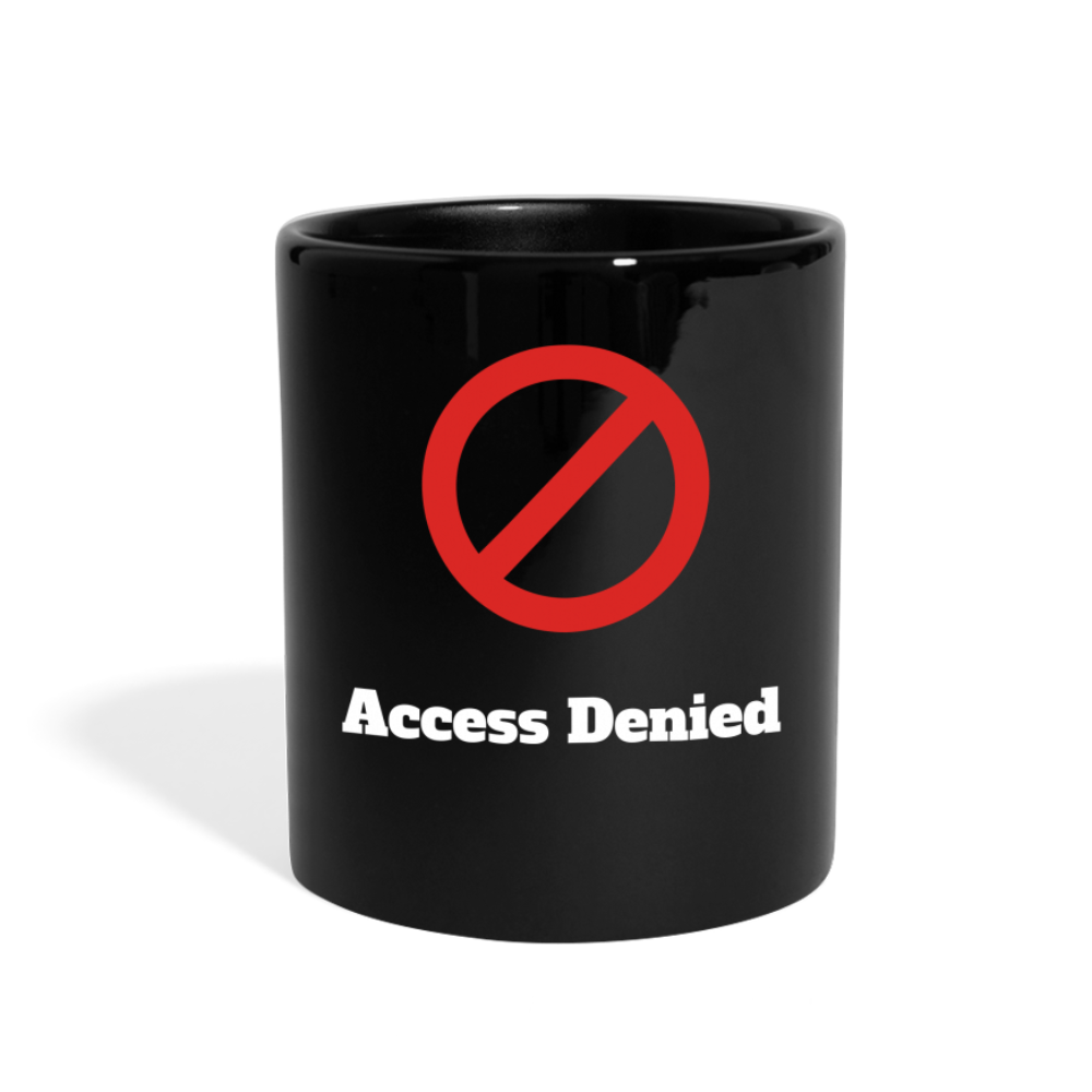 Access Denied Mug - black