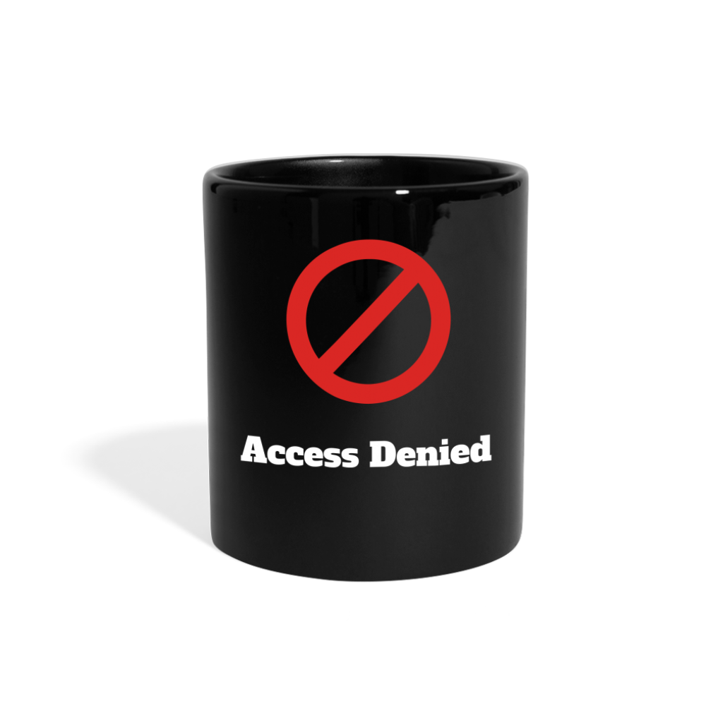 Access Denied Mug - black