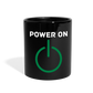 Power On Mug - black