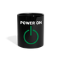 Power On Mug - black